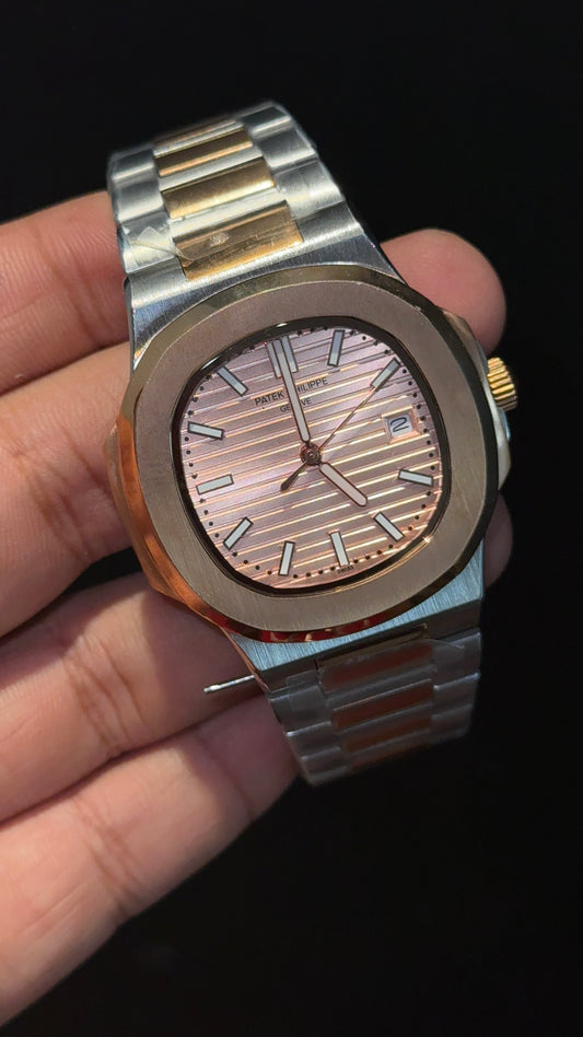 PP Auto | Rose Two Tone | Light Rose Dial