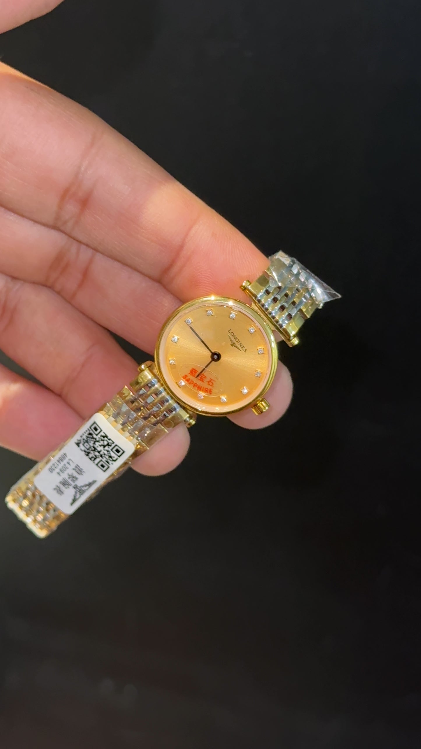 Longines | Woman | Gold Two Tone | Gold Diamond Dial - twentyfour