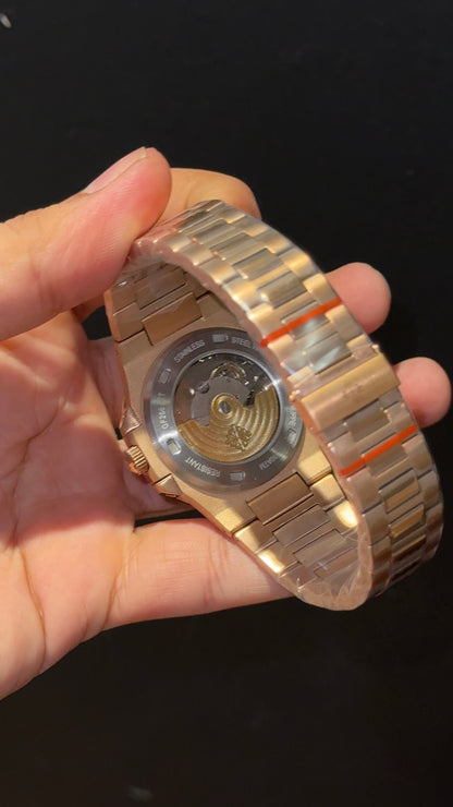 PP Auto | Rose Chain | White Dial
