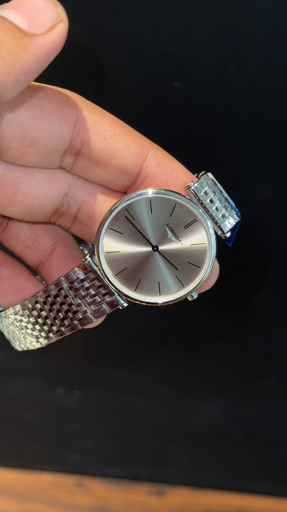 Longines | Silver Chain | Grey Dial - twentyfour