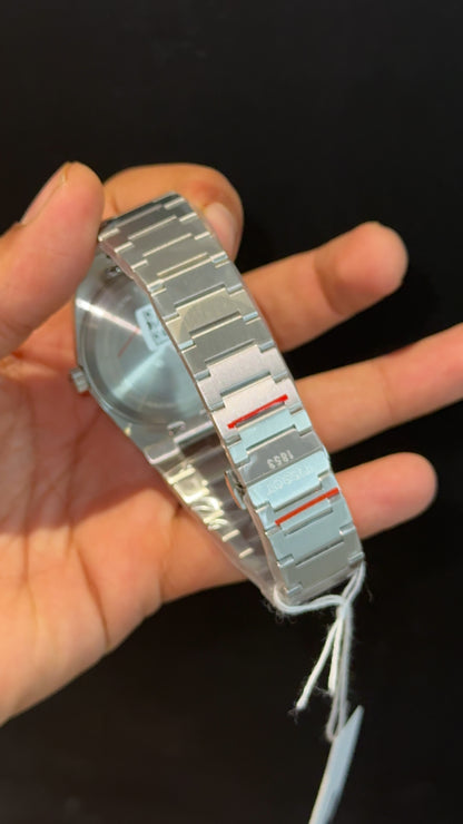 Tissot Prx | Quartz | Silver Chain | Silver Plain Dial - twentyfour