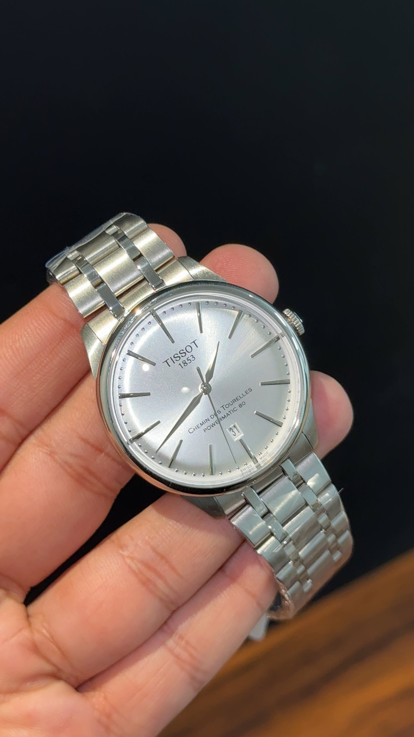 Tissot T-Classic | Auto | Silver Chain | White Dial