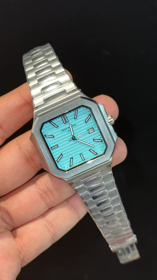 Pp Auto | Cubitus | Silver Chain | Tiffany Dial - twentyfour