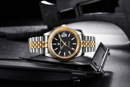 Twenty Four TF-2465 DateJust | Gold Two tone | Black Dial