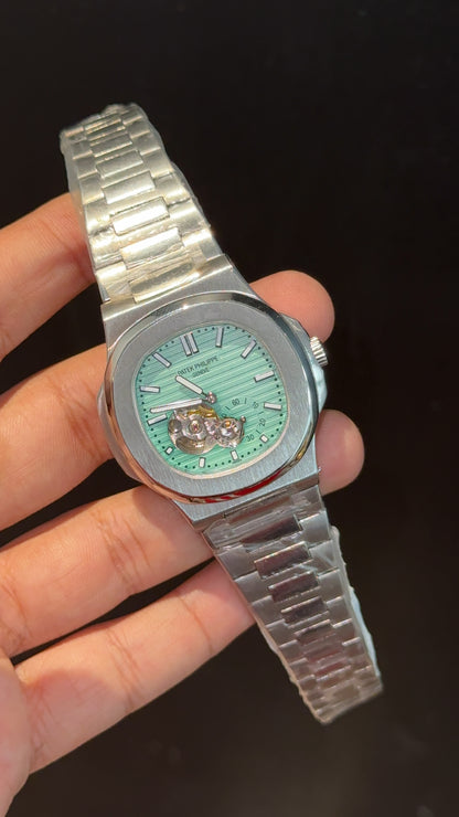 PP Auto | Open Heart Edition | Silver Chain | Tiffany Dial