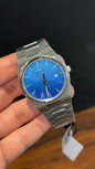 Tissot Prx | Auto | Silver Chain | Shaddy Blueish Dial