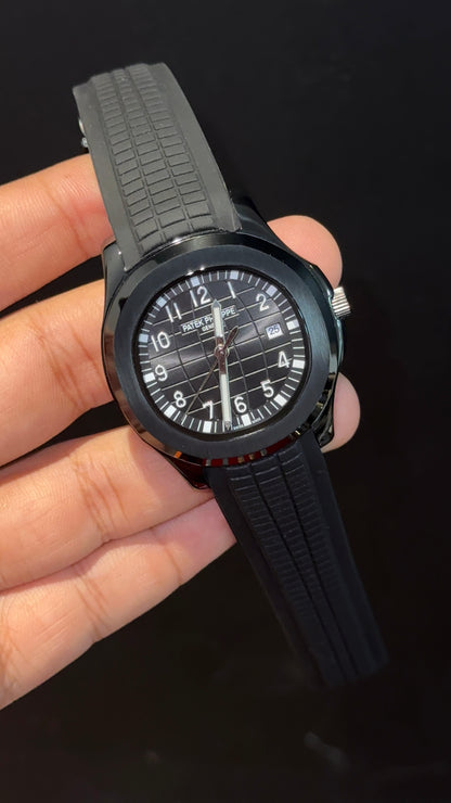 Pp Auto | Aquanaut | Black Strap | All Black
