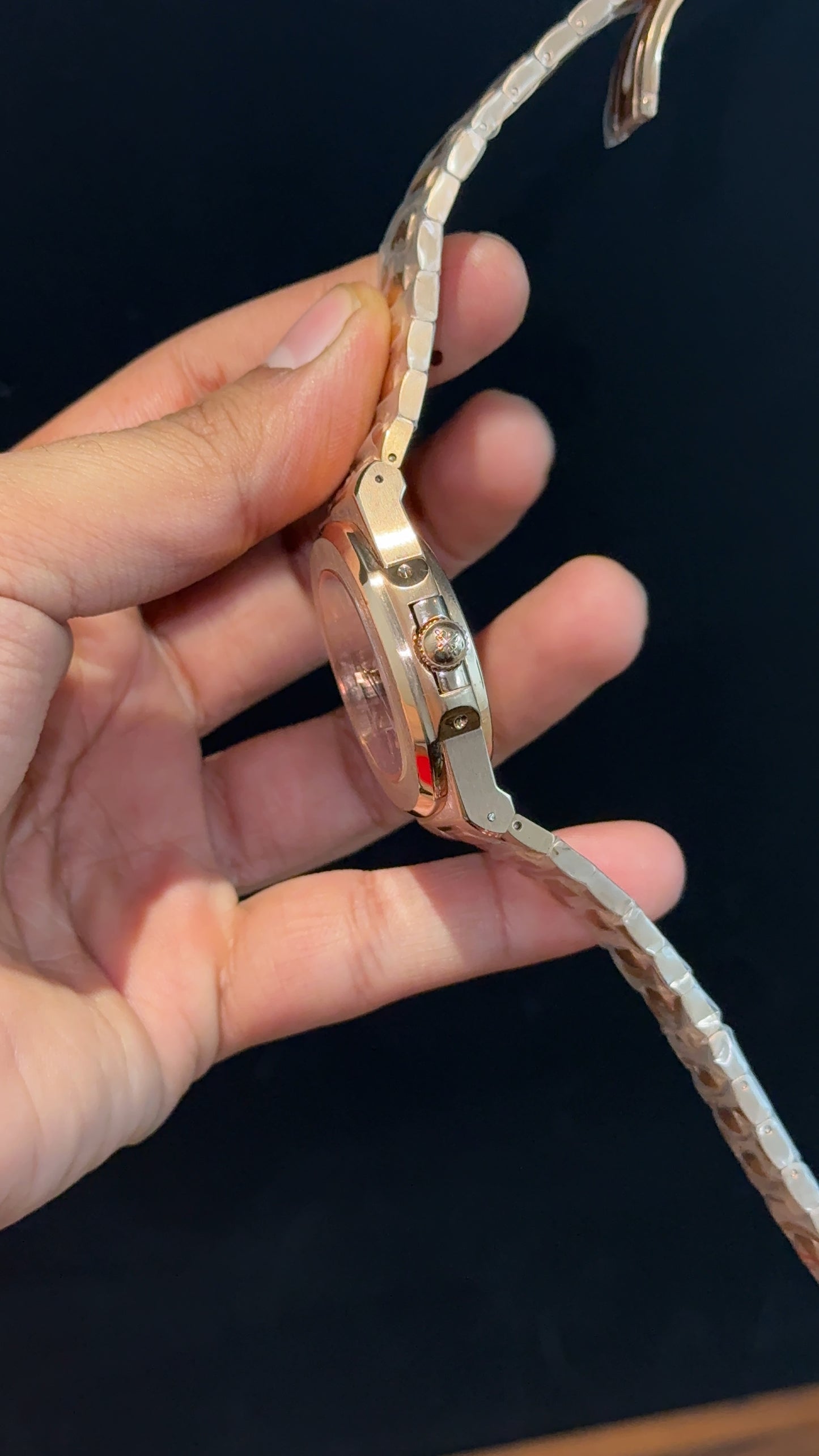 PP Auto | Rose Chain | Gradient Brown Dial