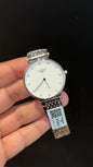 Longines | Silver Chain | White Diamond Dial - twentyfour