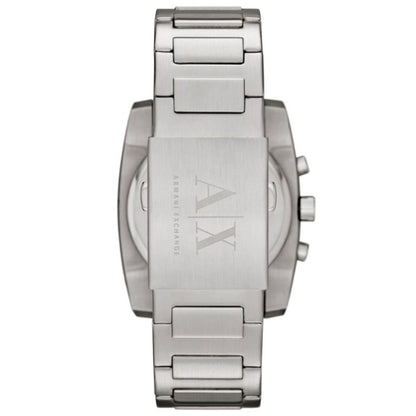 Armani Exchange Men’s Quartz Silver Stainless Steel Black Dial 40mm Watch AX2253