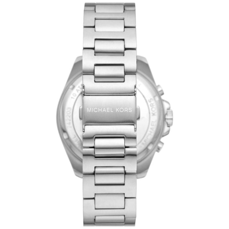 Michael Kors Men’s Quartz Silver Stainless Steel Green Dial 45mm Watch MK8984
