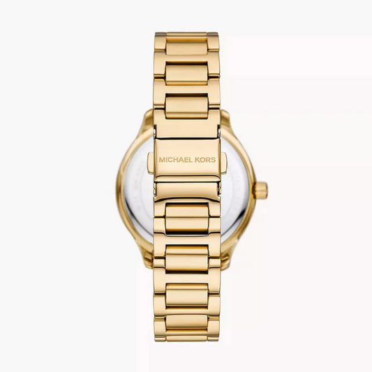 Michael Kors Women’s | Gold Stainless Steel Mother Of Pearl Dial 38mm MK4805
