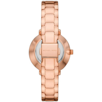 Michael Kors Women’s Quartz Rose Gold Stainless Steel Rose Gold Dial 32mm Watch MK1040