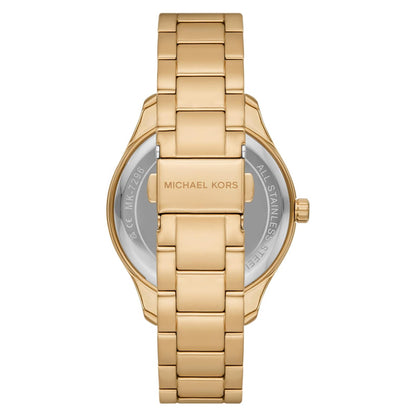 Michael Kors Women’s Quartz Gold Stainless Steel Brown Dial 38mm Watch MK7296