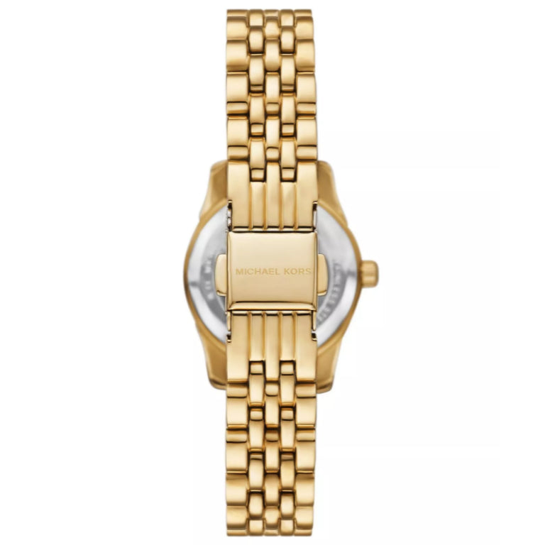 Michael Kors Women’s Quartz Gold Stainless Steel Green Dial 26mm Watch MK4842 - twentyfour