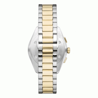 Emporio Armani | Men’s Quartz Two Tone Stainless Steel Cream Dial 43mm AR11605