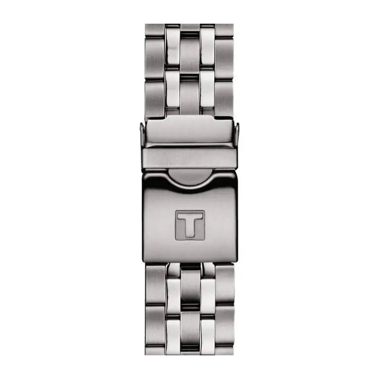 TISSOT Men’s Swiss Made Powermatic Silver Stainless Steel Blue Dial 43mm Watch T120.407.11.041.00