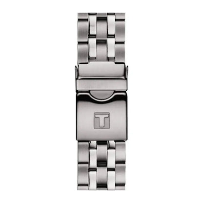 TISSOT Men’s Swiss Made Powermatic Silver Stainless Steel Blue Dial 43mm Watch T120.407.11.041.00