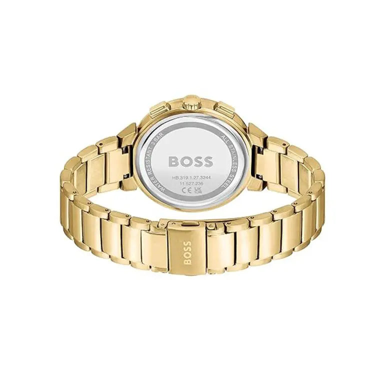 Hugo Boss Women’s Quartz Gold Stainless Steel Blue Dial 38mm Watch 1502677