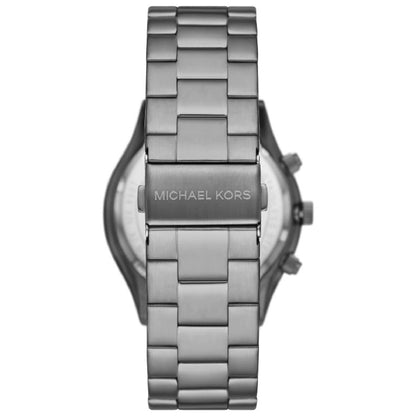 Michael Kors Men’s Quartz Grey Stainless Steel Blue Dial 44mm Watch MK8987