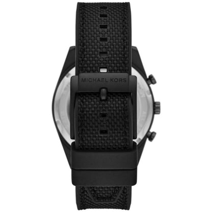 Michael Kors Men’s | Black Nylon Strap Black Dial 42mm MK9143