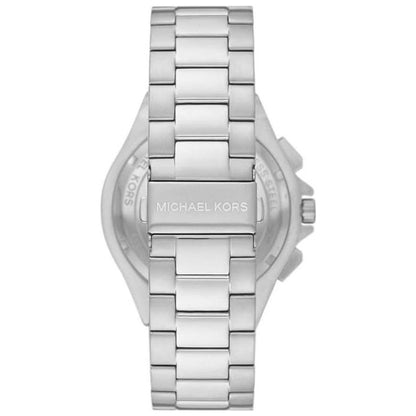 Michael Kors Men’s Quartz Silver Stainless Steel Blue Dial 45mm Watch MK8938