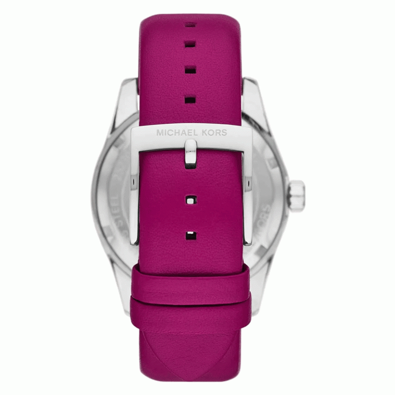 Michael Kors Women’s | Pink Leather Strap Pink Dial 38mm MK4749
