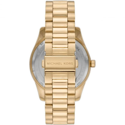 Michael Kors Men’s Quartz Gold Stainless Steel Gold Dial 45mm Watch MK8947