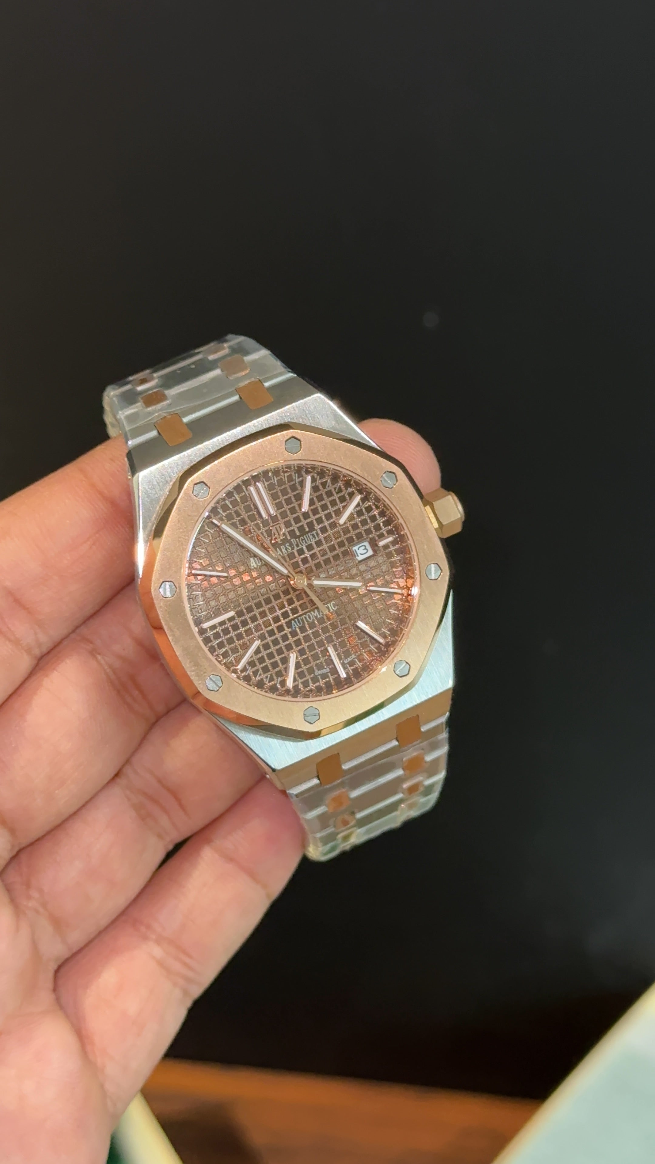 AP | Auto |Rose Two Tone | Choco Box Dial – twentyfour