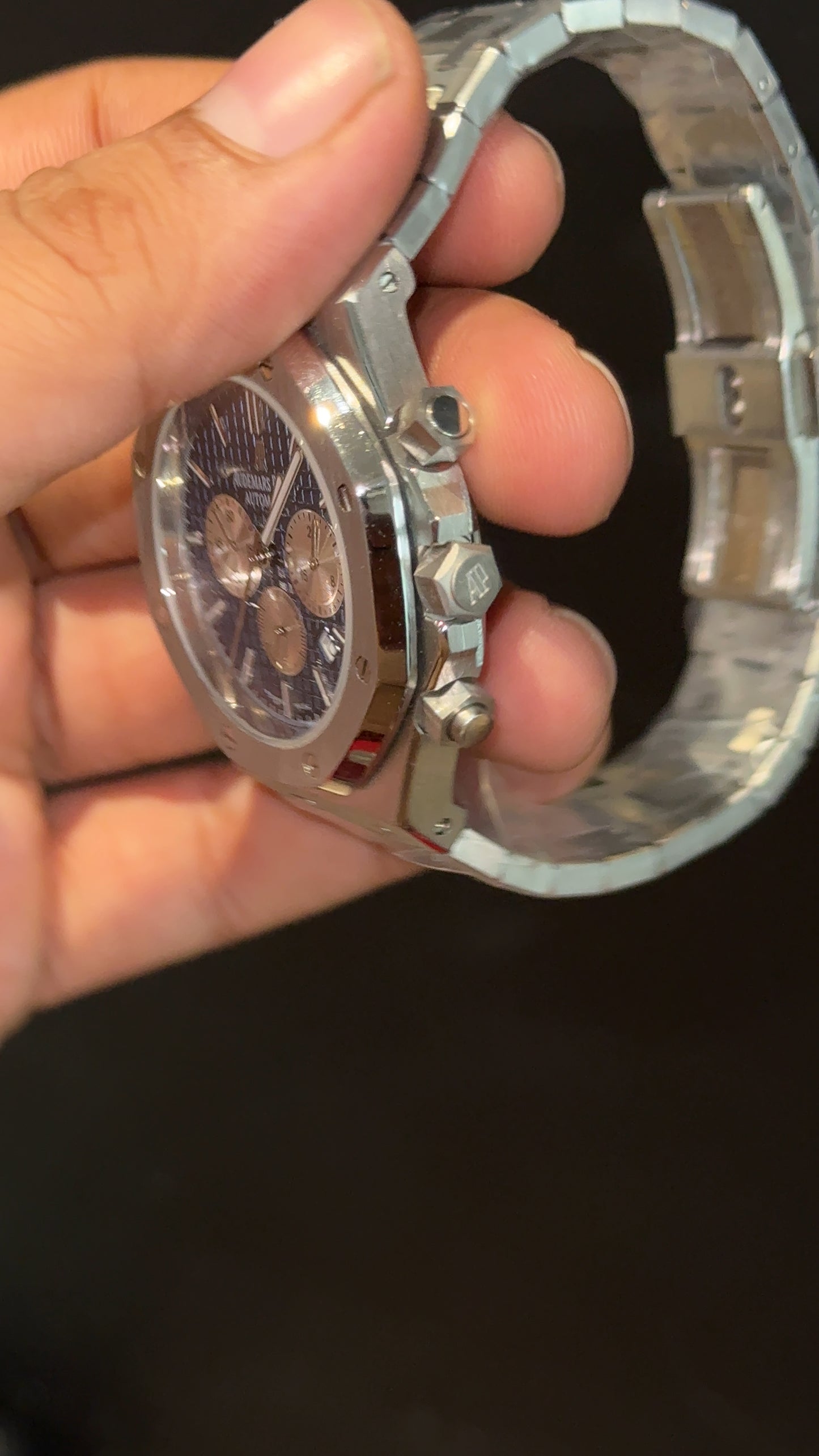 AP | Silver Chain | Silver Chrono | Blue Dial