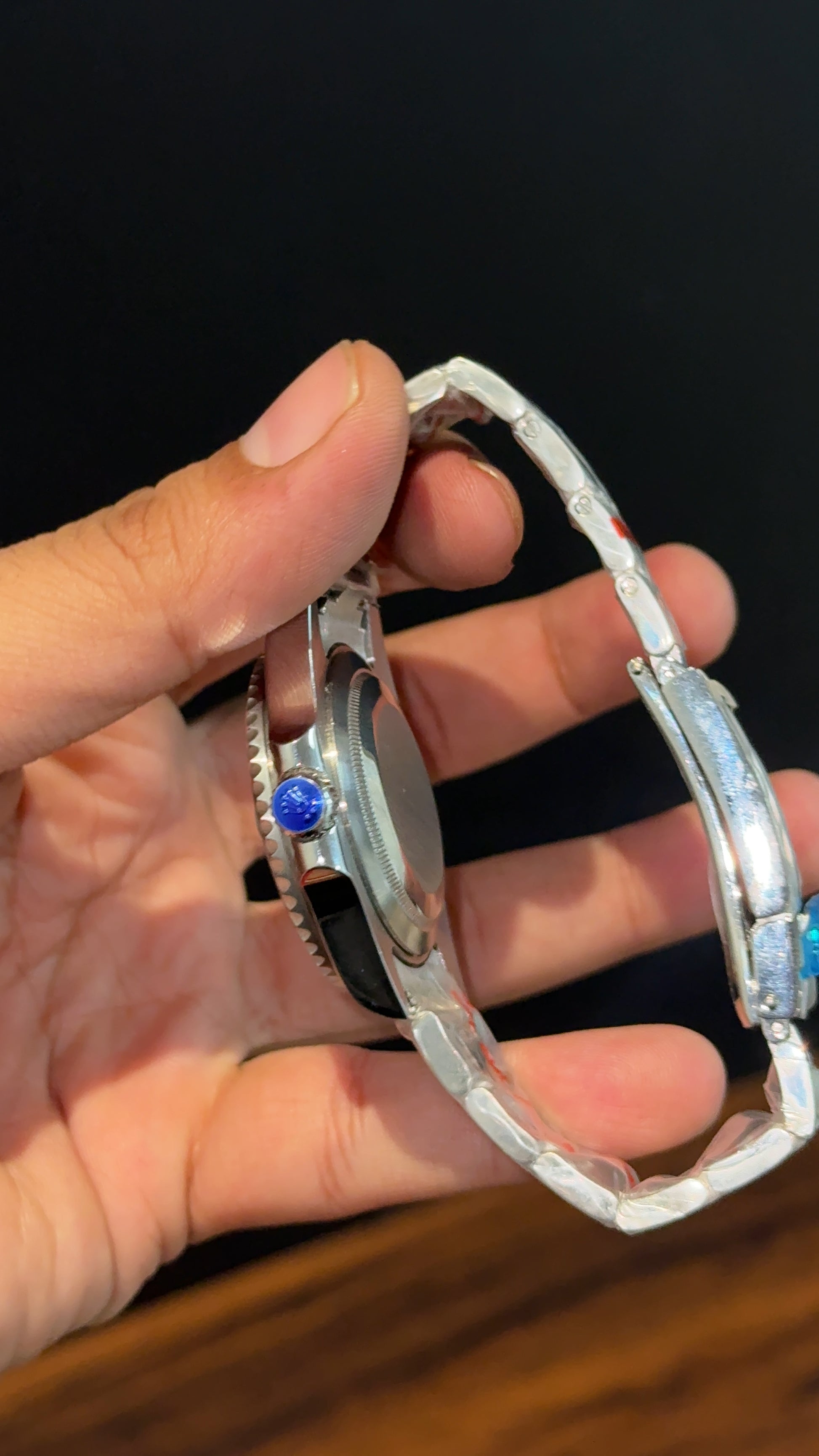 Submariner Iceberg | Silver Chain | Sky Blue Bezel | Sky Blue Dial - twentyfour