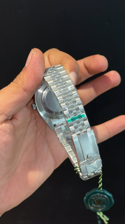 DateJust | Silver Chain | Blue Dial