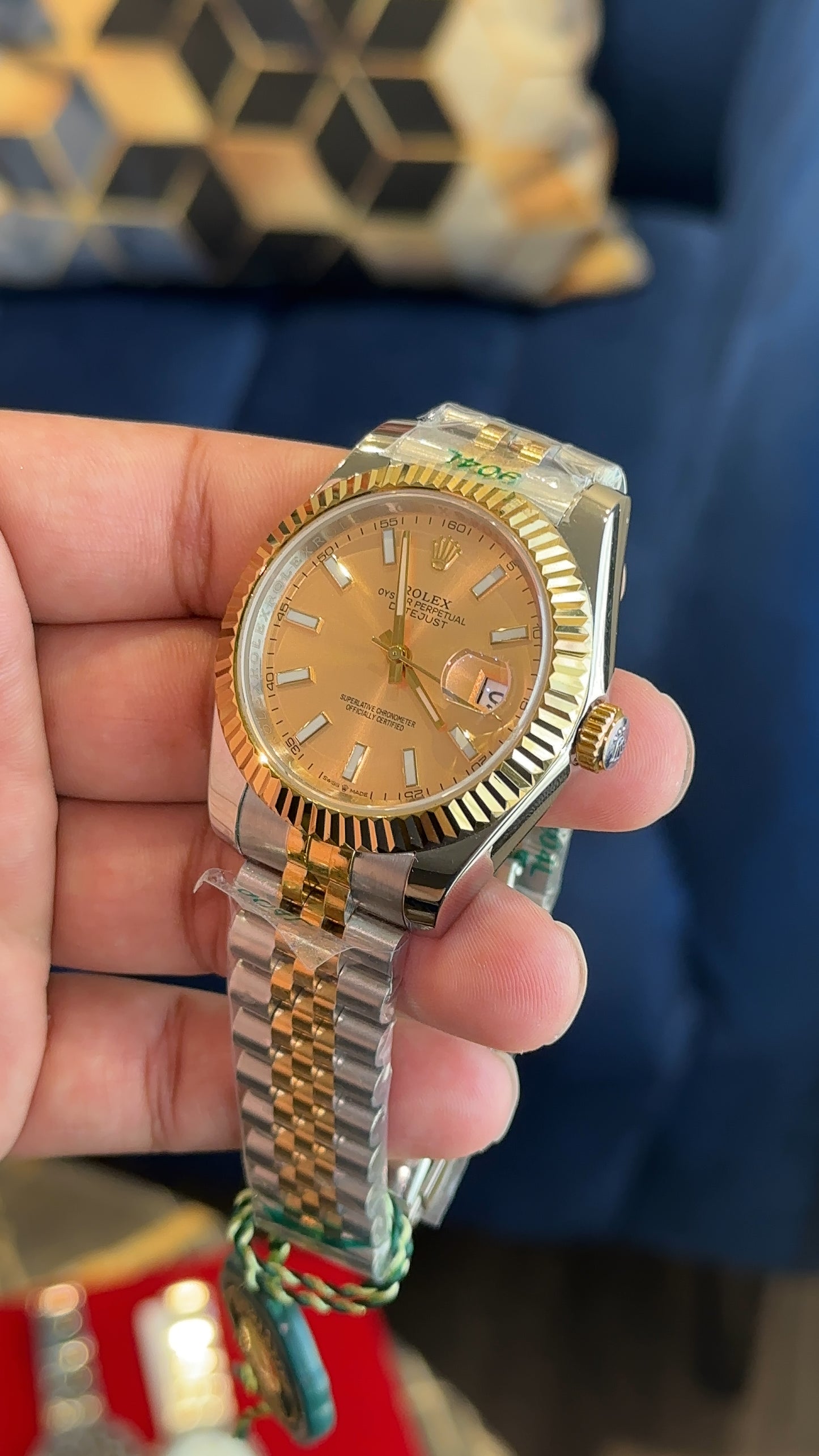 Datejust Two Tone gold