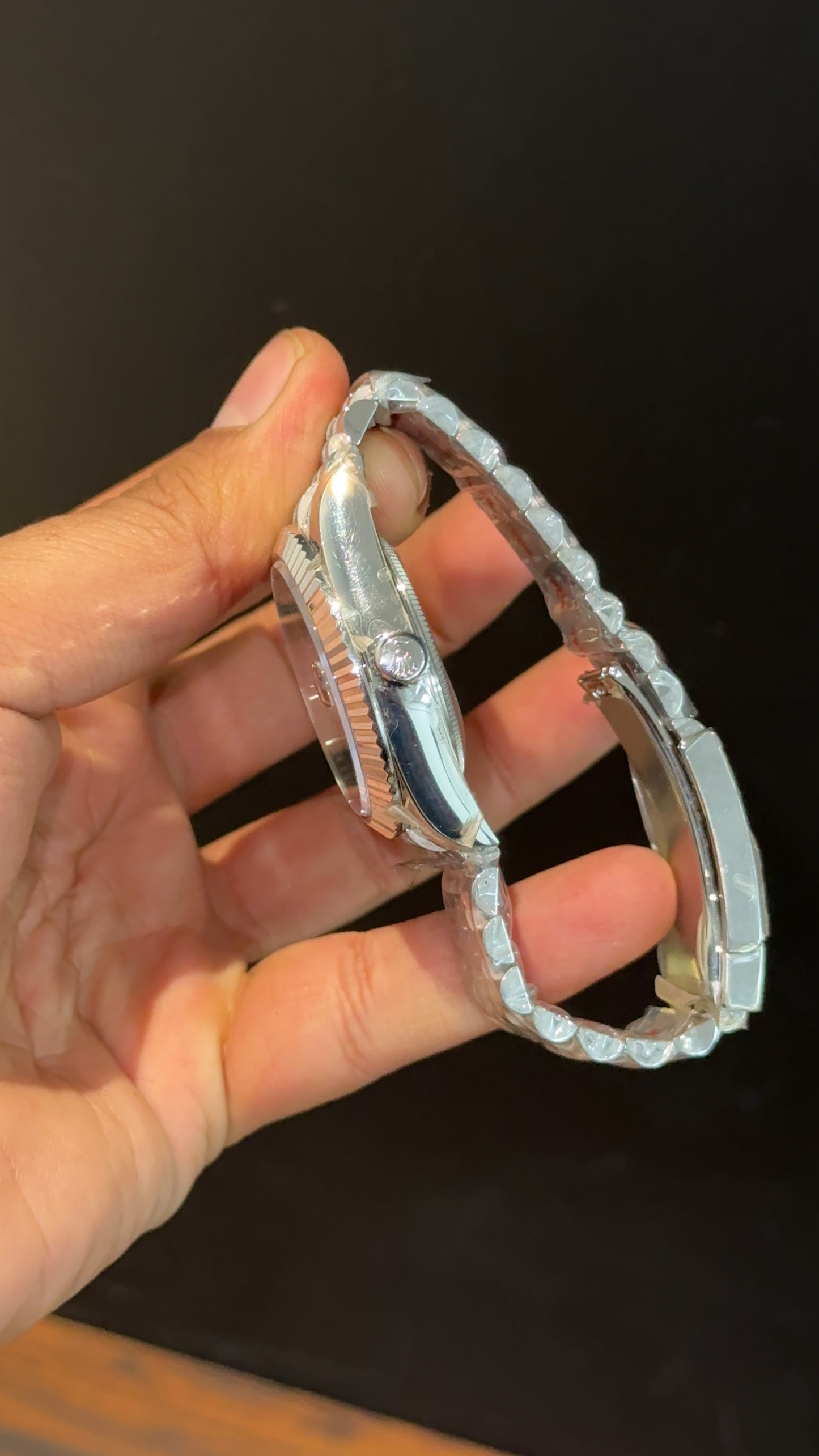 Executive SkyDweller | Silver Jubilee Chain | Blue Dial