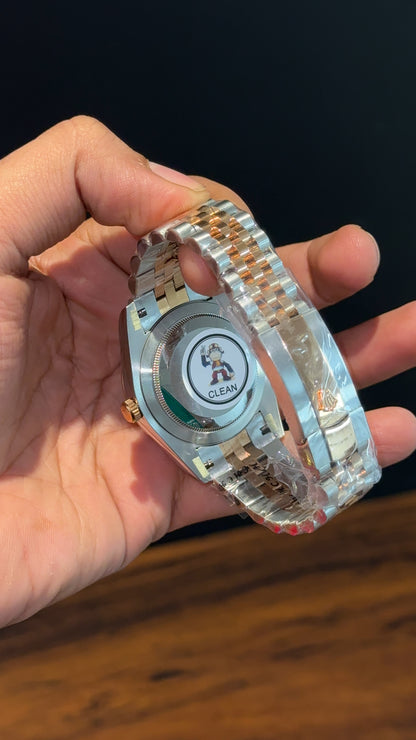 Premium Datejust | Rose Two Tone | Choco Dial