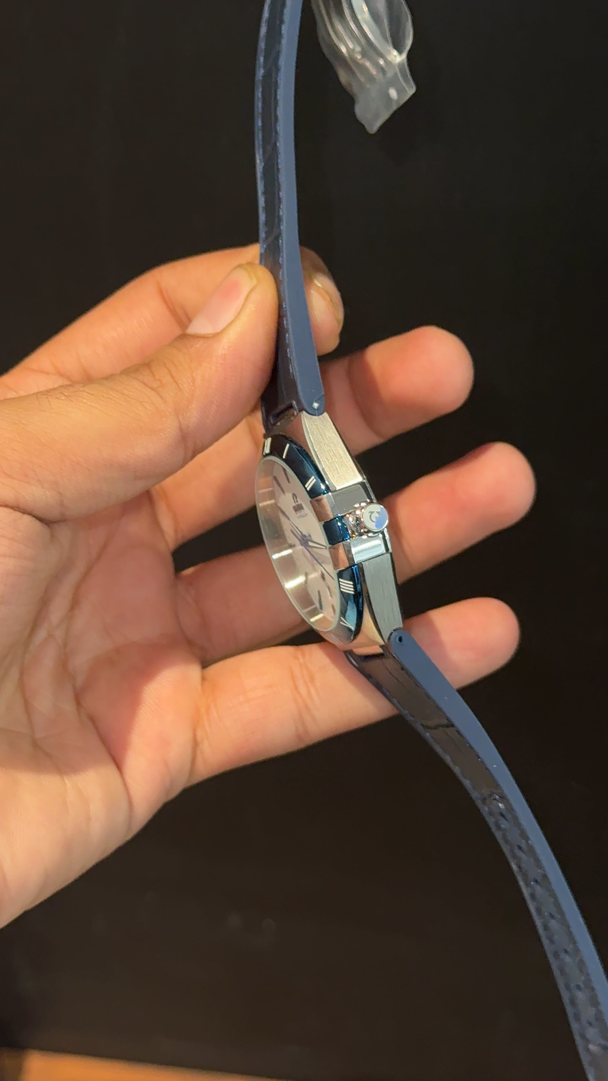 Omega Constellation | Silver Blue Case | Blue Strap | White Dial - twentyfour
