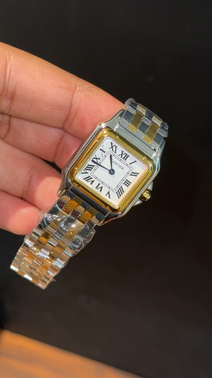 Cartier Panthere | 26mm | Woman | Gold Two Tone | White Dial