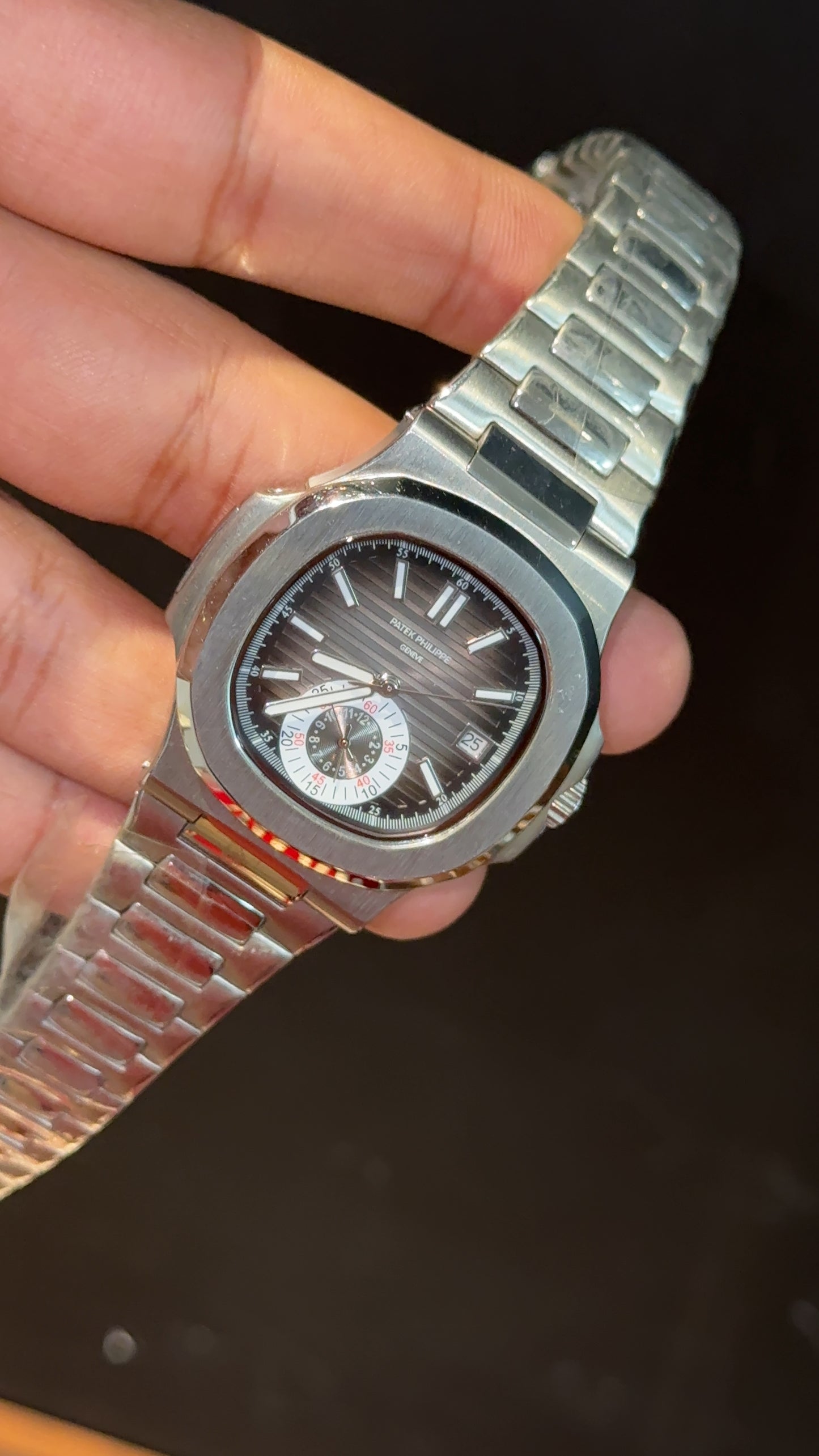 PP Auto | Open Heart Edition | Silver Chain | Tiffany Dial (Copy)