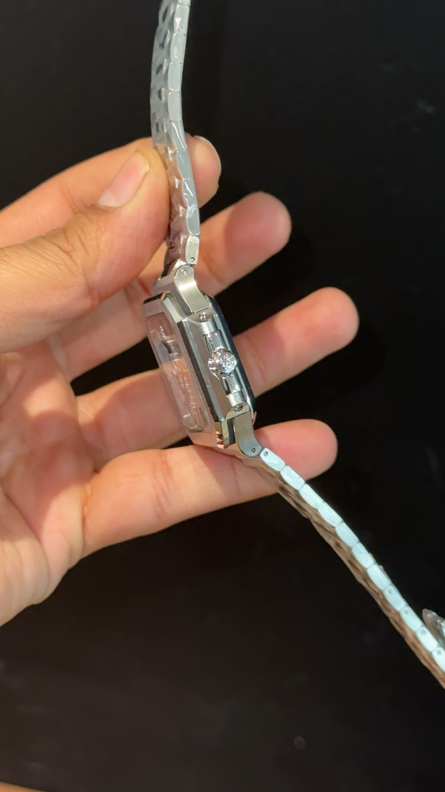 Pp Auto | Cubitus | Silver Chain | White Dial - twentyfour