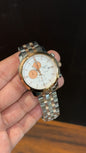 Tissot | Rose Two Tone | Rose Chrono | White Dial