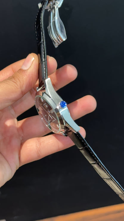 Tag Carrera | Calibre 5 | Black Strap | DayDate | Black Dial