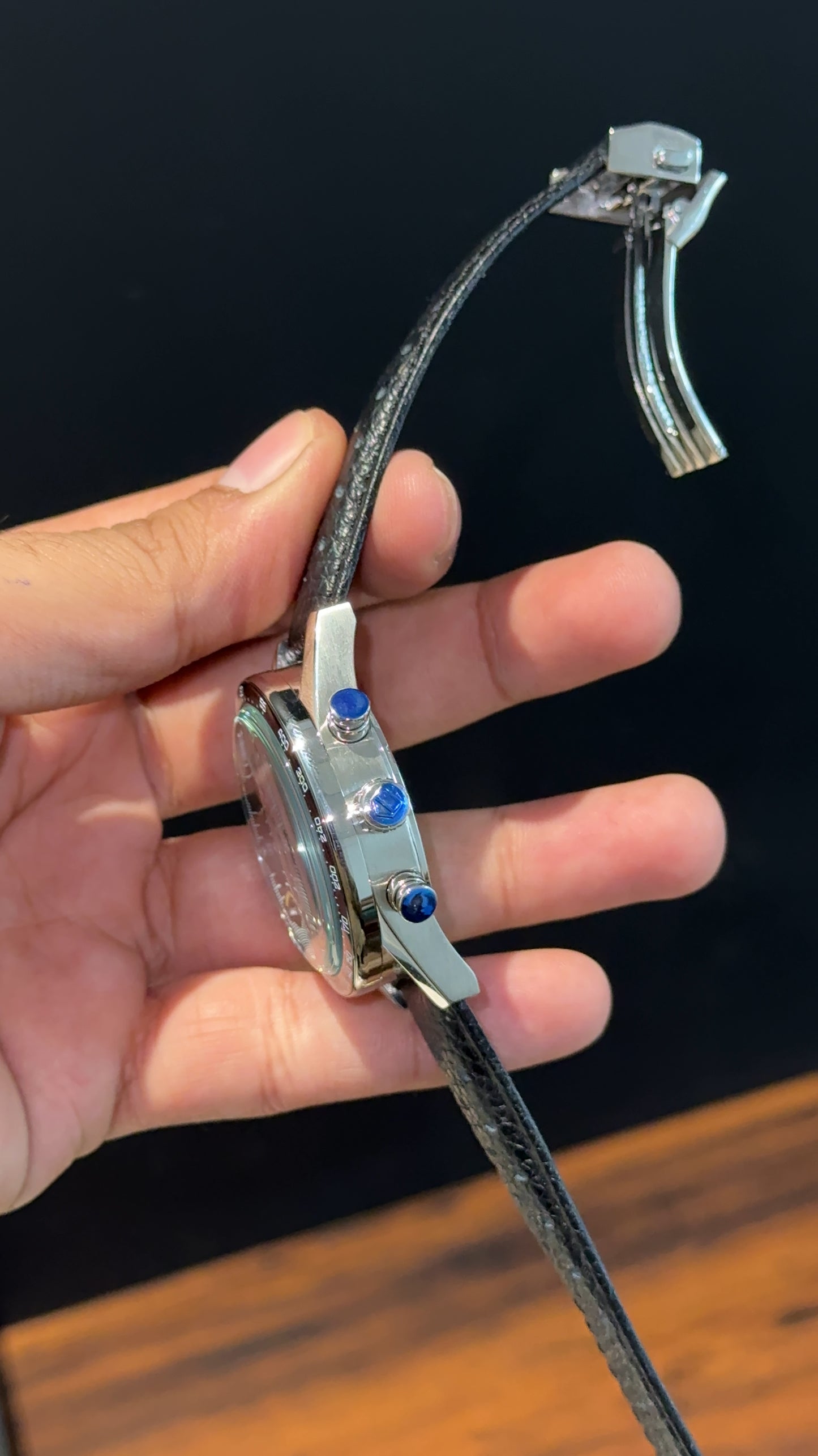 Tag Carrera | Black Strap | Black Bezel | White Chrono | Yellow Niddles | Black Dial