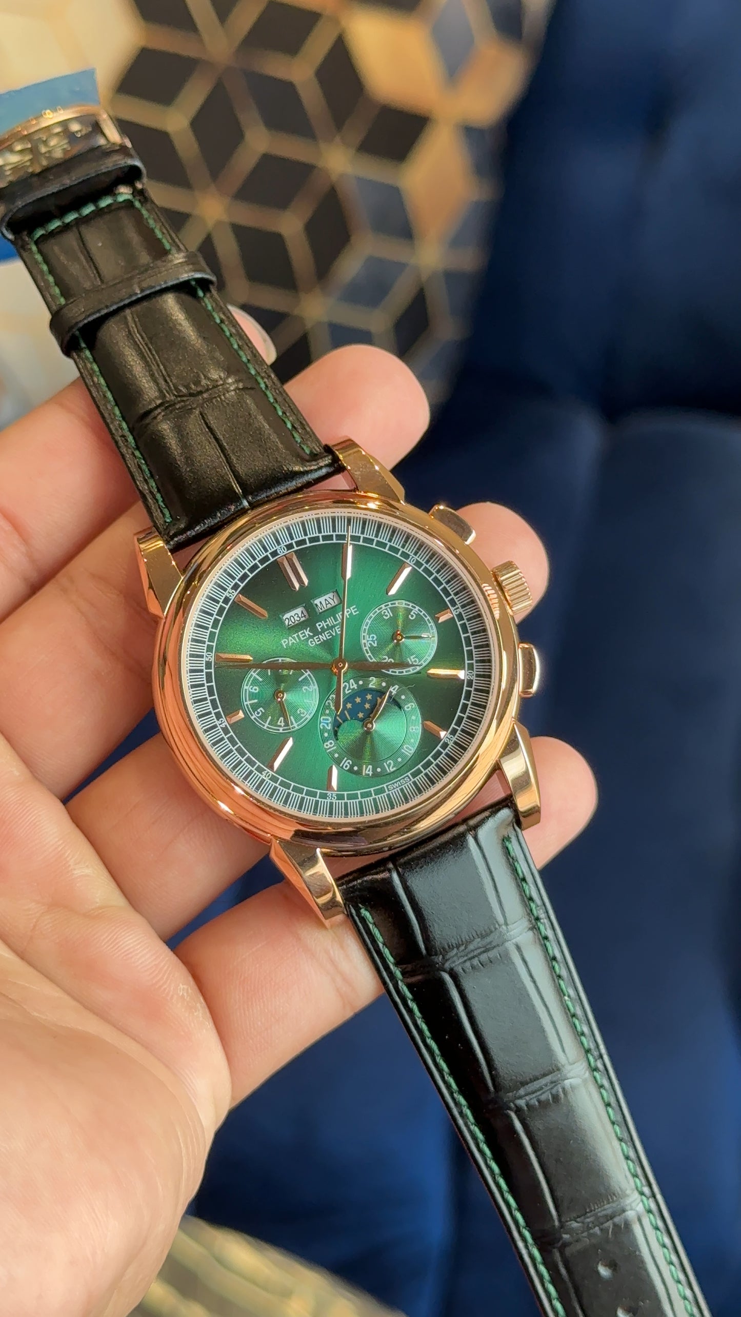 Patek Century |  Rose Olive Green