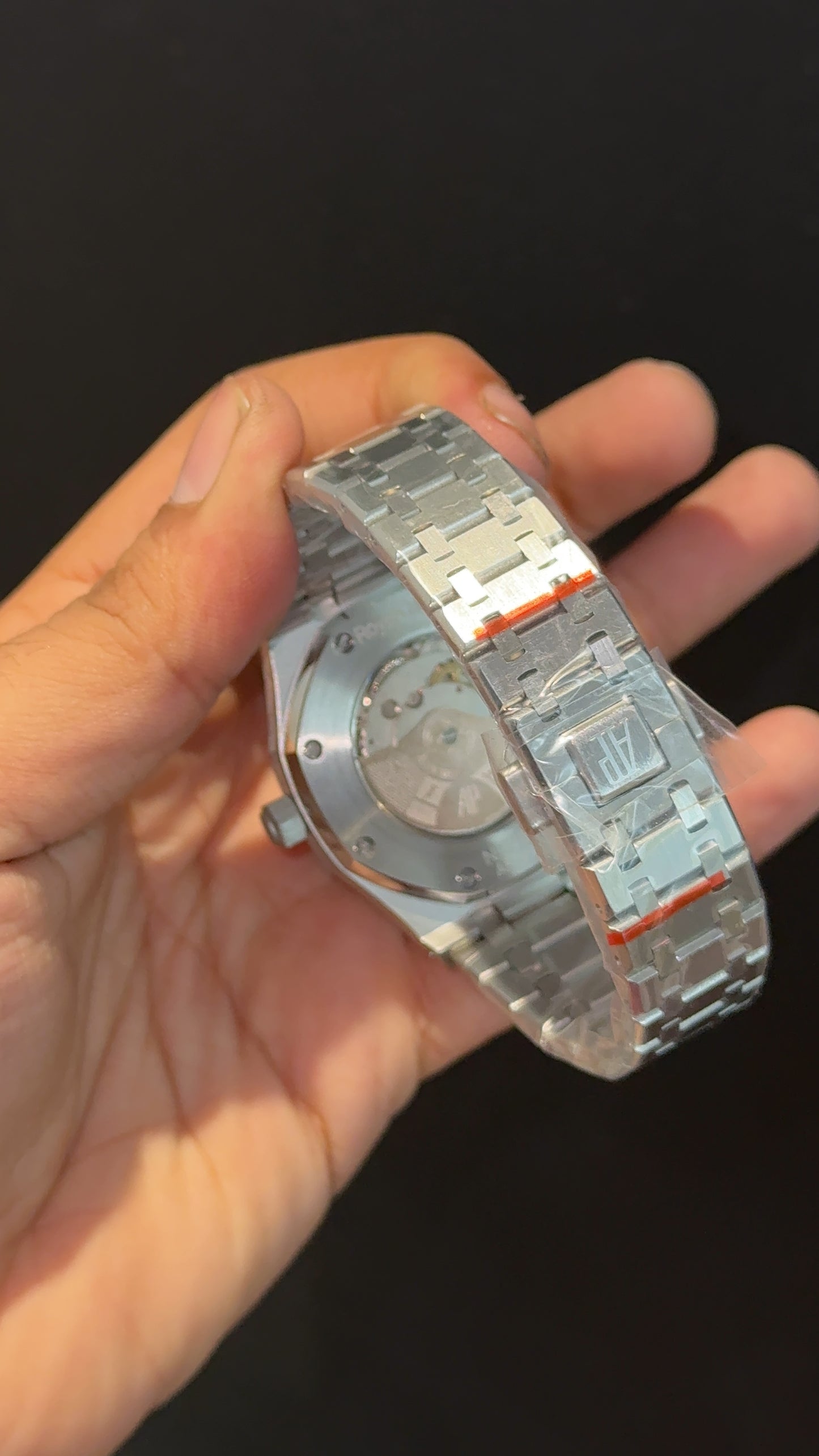 AP | Auto | Silver Chain  | Green Dial