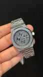 AP Auto | Silver Chain | Chrono | Calendar Edition | Silver Box Dial