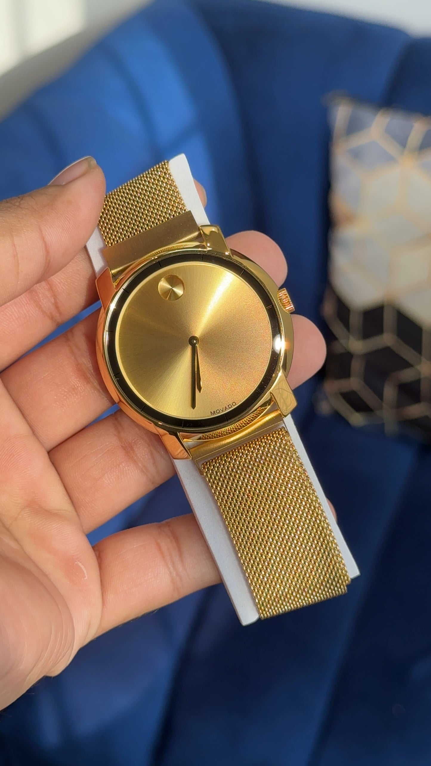 Movado Gold | Men | Gold Dial | Magnetic Strap