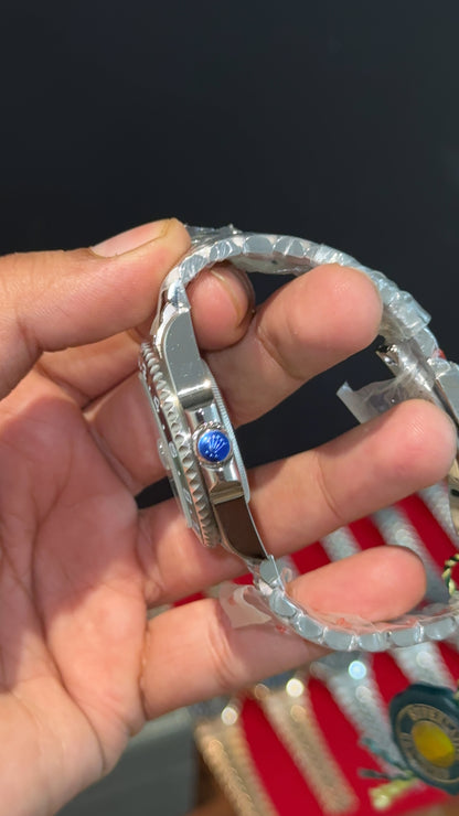 GMT Sprite  | Silver Jubilee Chain | Black Dial