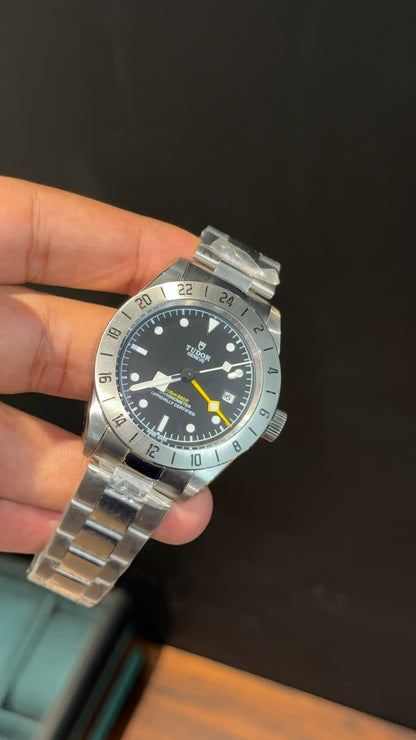 Tudor Gmt | Black Bay Snowflake | Silver Chain | Black Dial