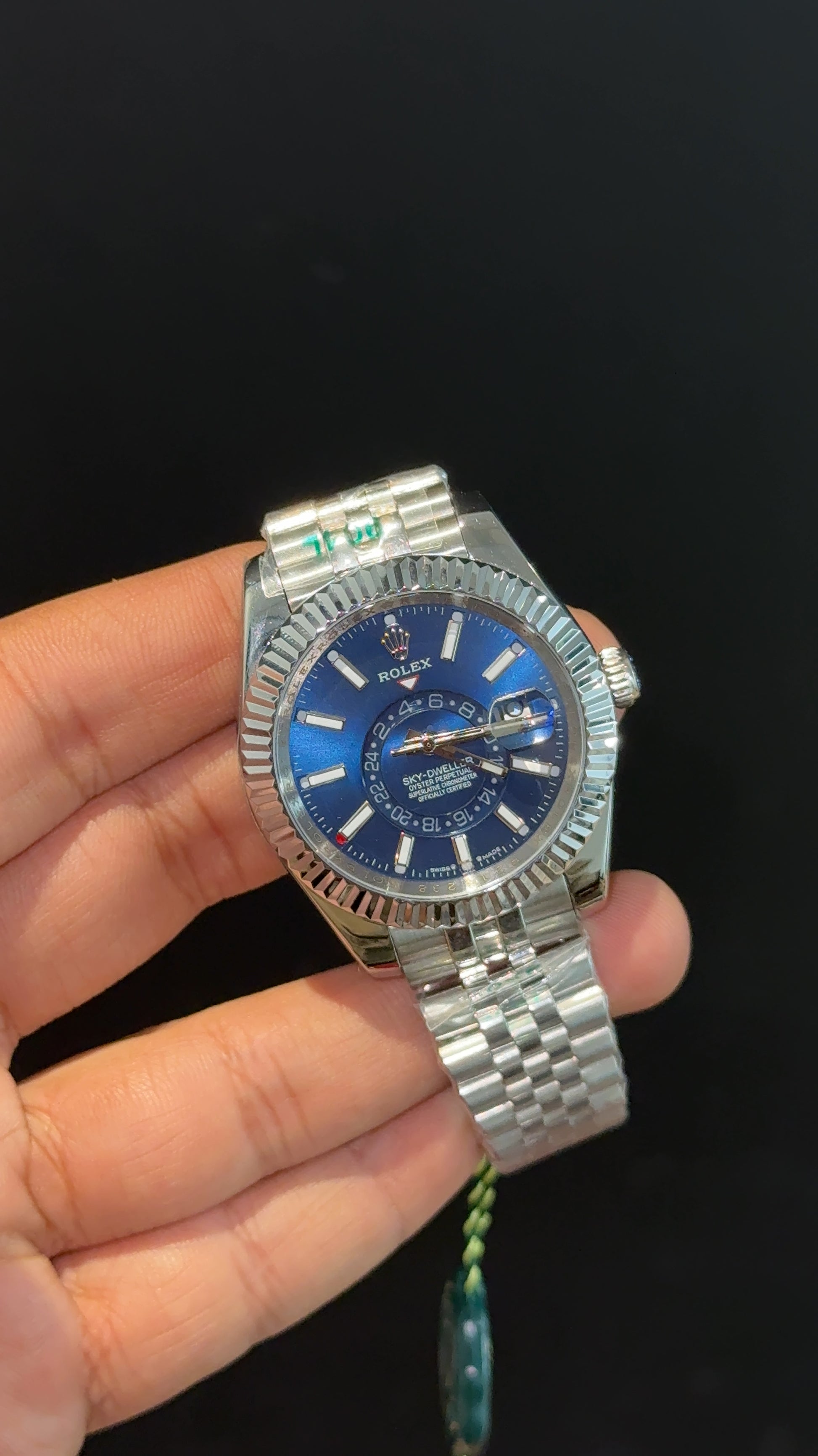 Sky Dweller | Silver Jubilee Chain | Blue Dial - twentyfour
