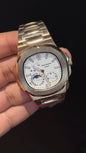 Pp Auto | Moonphase | Rose Chain | Sub White Dials